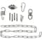 Ceiling Mount Kit for Hanging Chair with Chain & Swivel Hook